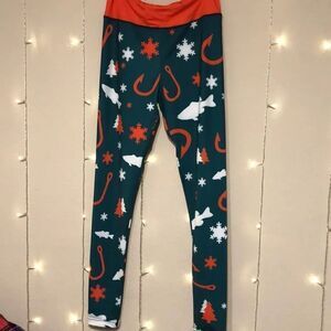 Xlusion Women’s Christmas Fishing Leggings